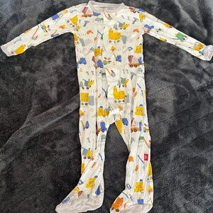 Magnetic Me Pajama Footed Onesie Size 6-9 months